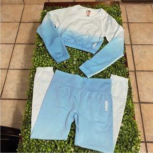 Gymshark adapt seamless Ombre set